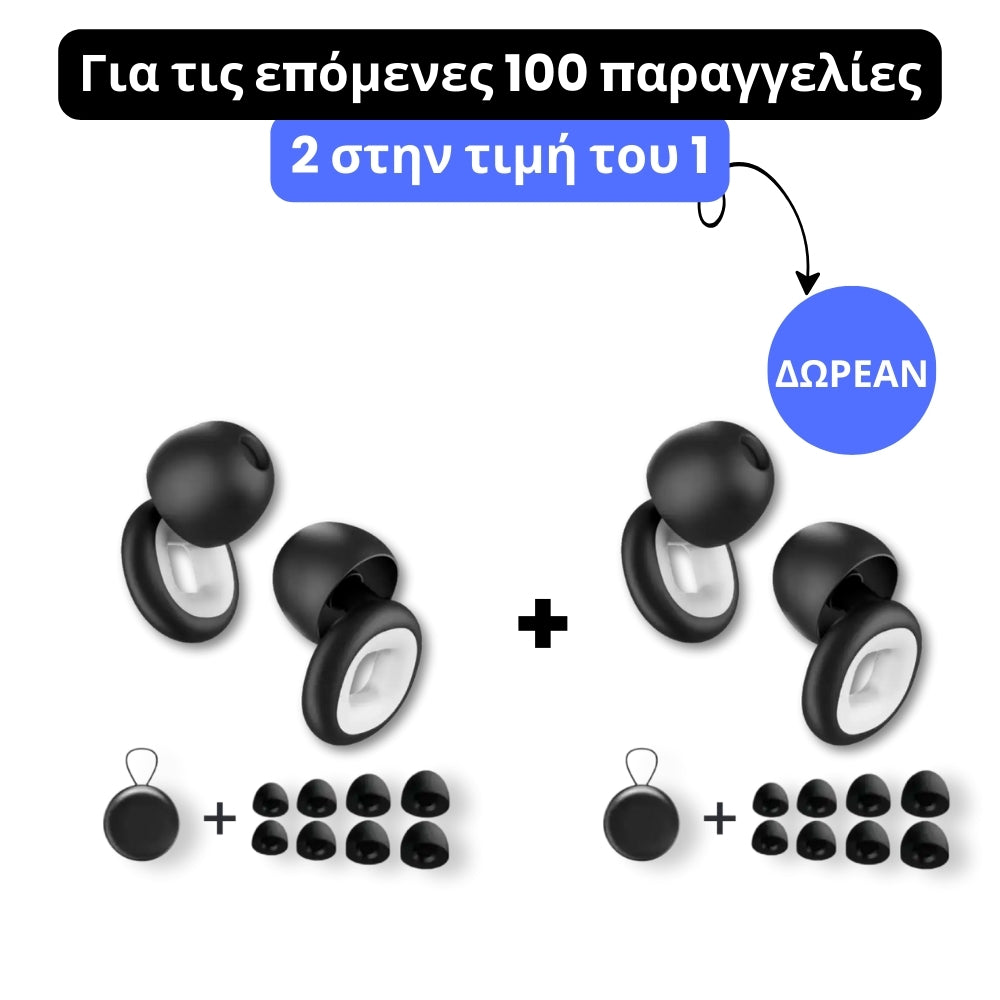 RidersPro© – 1 + 1 σετ ΔΩΡΟ – Ωτοασπίδες για οδήγηση με μηχανή –27 dB